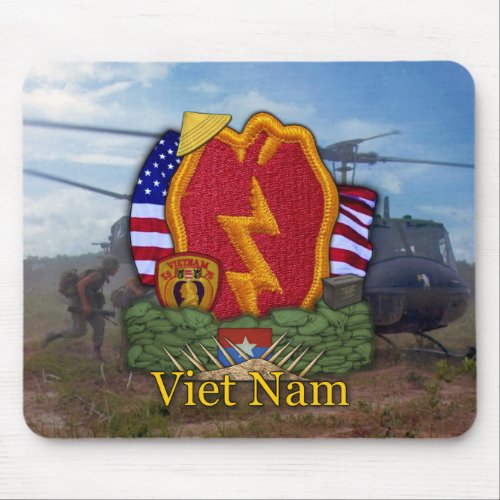 25th infantry division vietnam war vets Mousepad