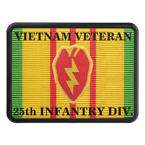 25th Infantry Division VSM Ribbon Hitch Cover