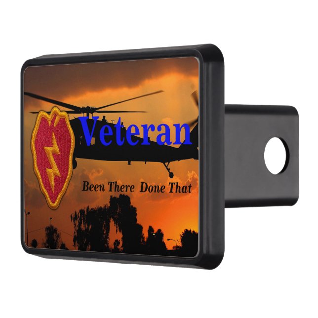 25th infantry vietnam nam veterans vets patch hitch cover (Left)