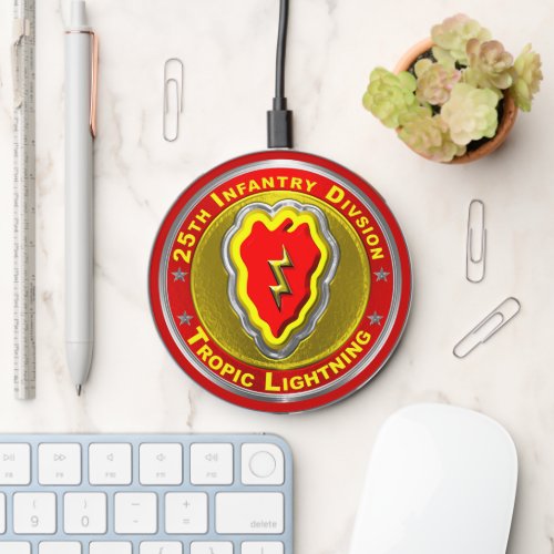 25th Mountain Division   Wireless Charger
