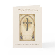 25th Priest Anniversary Catholic IHS Eucharistic