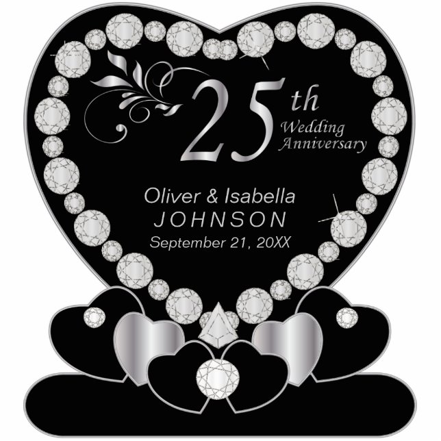 25th Silver Anniversary Cutout (Front)