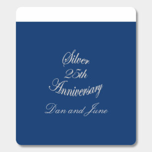 25th Silver Anniversary Personalized Breath Savers® Mints
