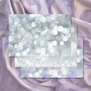 25th Silver Anniversary Wrapping Paper Sheets