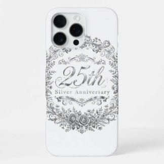 25th Silver iPhone 16 Pro Max Case