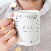 25th Silver Wedding Anniversary Gift