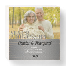 25th Silver Wedding Anniversary Photo