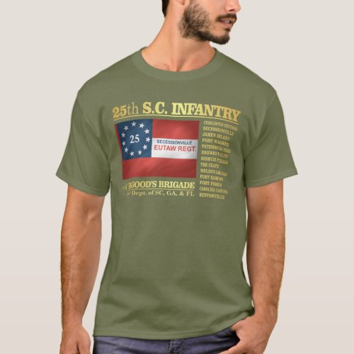 25th South Carolina Infantry BA2 T_Shirt