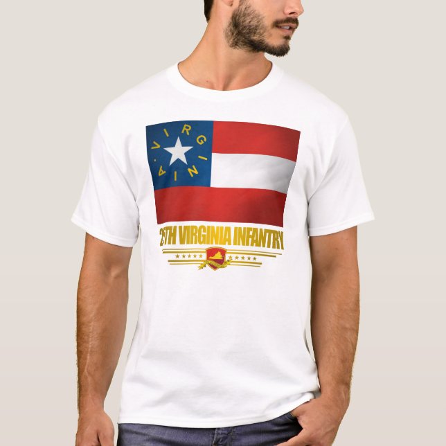 25th Virginia Infantry T-Shirt (Front)