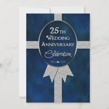 25th Wedding Anniversary Celebration - Invitations by TrudyWilkerson at Zazzle