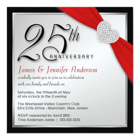 25th Wedding Anniversary Elegant Invitations Zazzle Com   25th Wedding Anniversary Elegant Invitations R08b0ba24af08434b93c49f52078d223e Zk9yv 540 