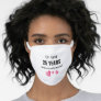 25th Wedding Anniversary Funny Gift for Him or Her Face Mask