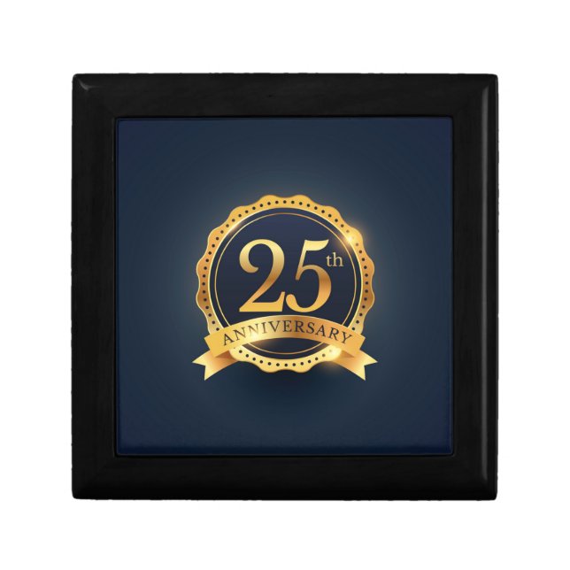 25th Wedding Anniversary Gift Box (Front)