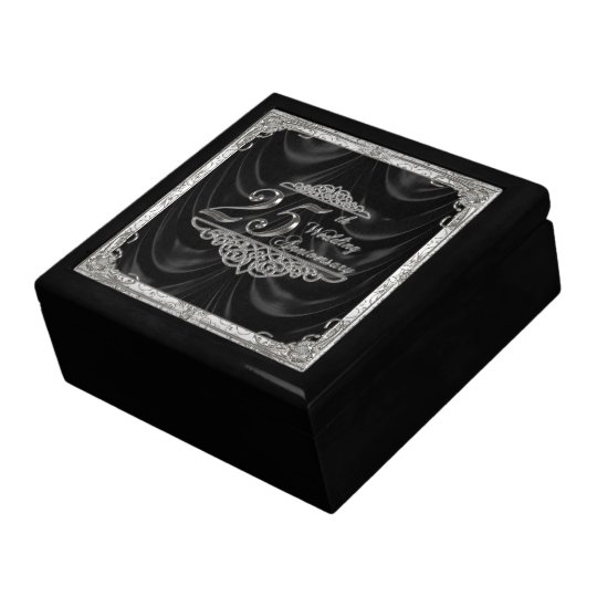 25th Wedding Anniversary Gift Box | Zazzle.com