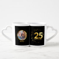 25th Silver Wedding Anniversary Coffee Mug