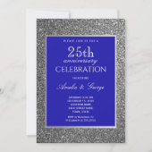 25th Wedding Anniversary Invitation (Front)