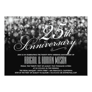 25th Wedding Anniversary Invitation