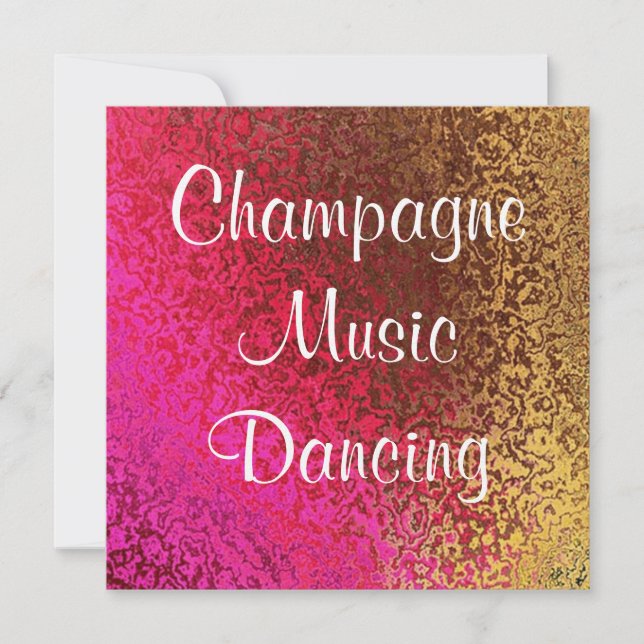 25th Wedding Anniversary Invitation (Front)