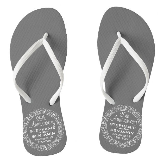 personalized flip flops