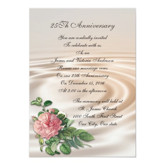 50th Anniversary  vow  renewal Invitation Zazzle com