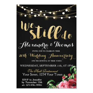 25th Wedding Anniversary, We Still do Anniversary Card