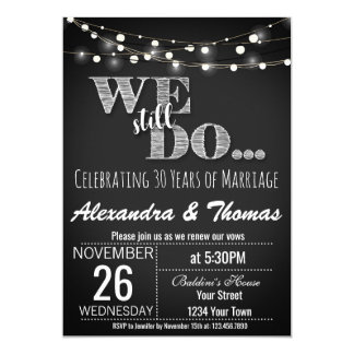 25th Wedding Anniversary, We Still do Anniversary Card