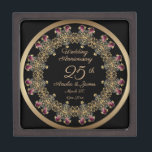 25th years Wedding Anniversary Gifts for Couples C Gift Box<br><div class="desc">25th years Wedding Anniversary Gifts for Couples Congratulations Wedding Anniversary Ornamental Royal Lace</div>