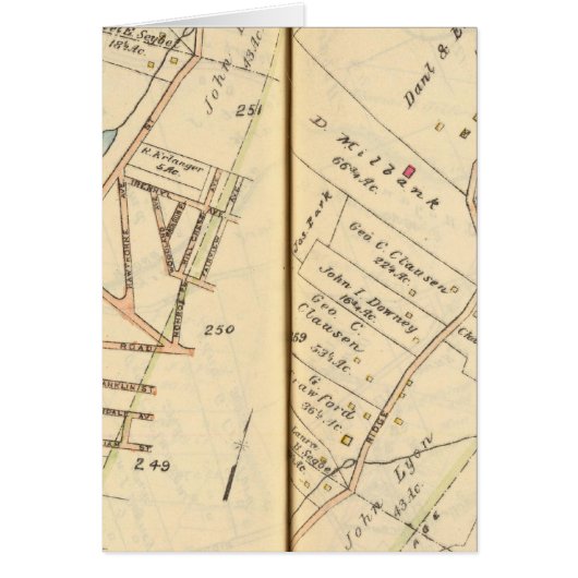 260261 Rye, Harrison Cards (Front)