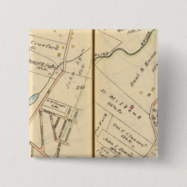 260261 Rye, Harrison Pinback Button (Front)