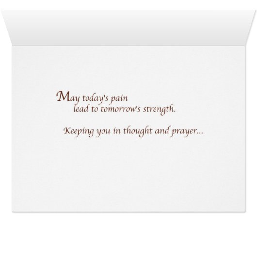 2607 Be Not Afraid Butterfly and Flower (Inside Horizontal (Bottom))