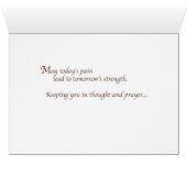 2607 Be Not Afraid Butterfly and Flower Cards (Inside Horizontal (Bottom))