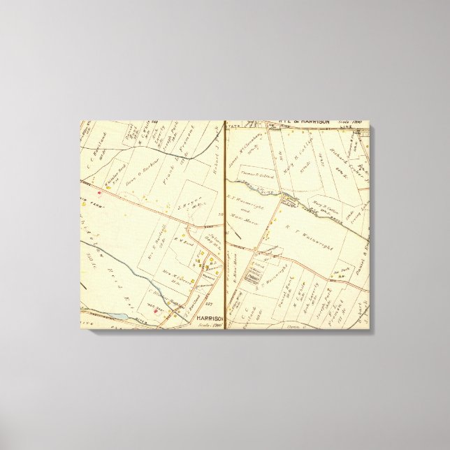 262263 Rye, Harrison Canvas Print (Front)