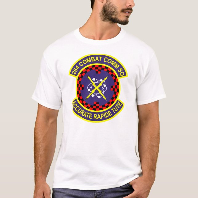 264th Combat Communications Squadron T-Shirt (Front)