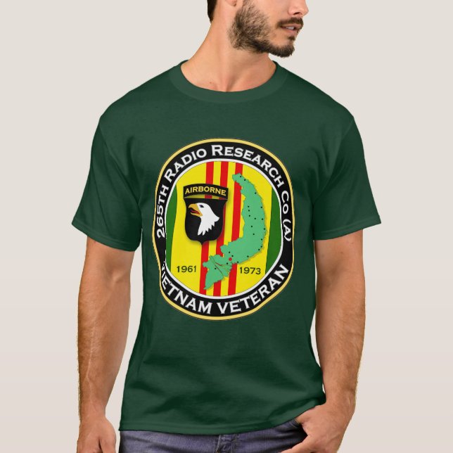 265th RRC - A 2 - ASA Vietnam T-Shirt (Front)