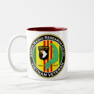 265th RRC - A 2 - ASA Vietnam Two-Tone Coffee Mug