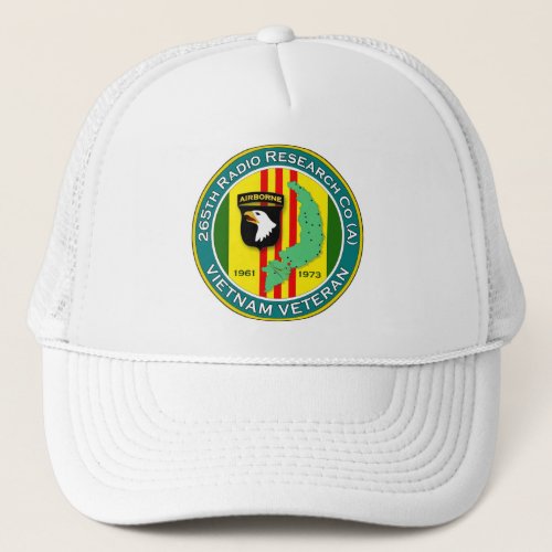 265th RRC _ ASA Vietnam Trucker Hat