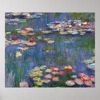2692-Claude Monet-Waterlilies