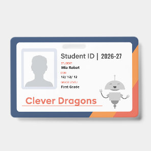 26-27 Clever Dragons Badge