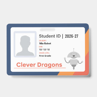 26-27 Clever Dragons Badge