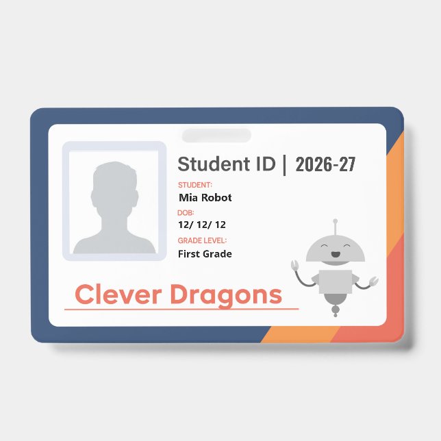 26-27 Clever Dragons Badge (Front)