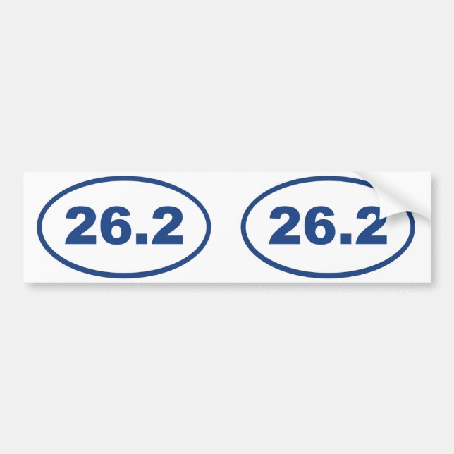 26.2 BUMPER STICKER (Front)