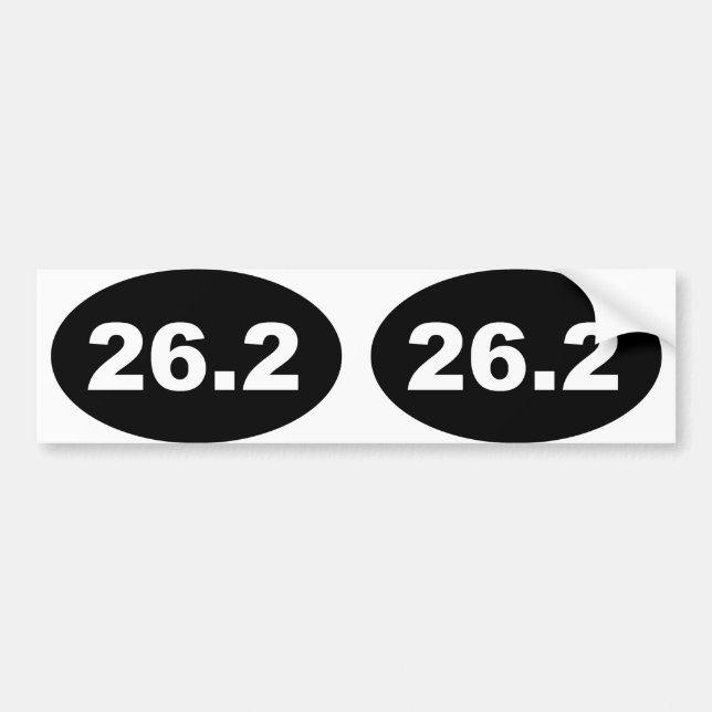 26.2 BUMPER STICKER (Front)
