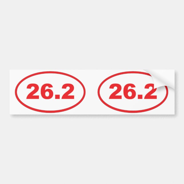 26.2 BUMPER STICKER (Front)