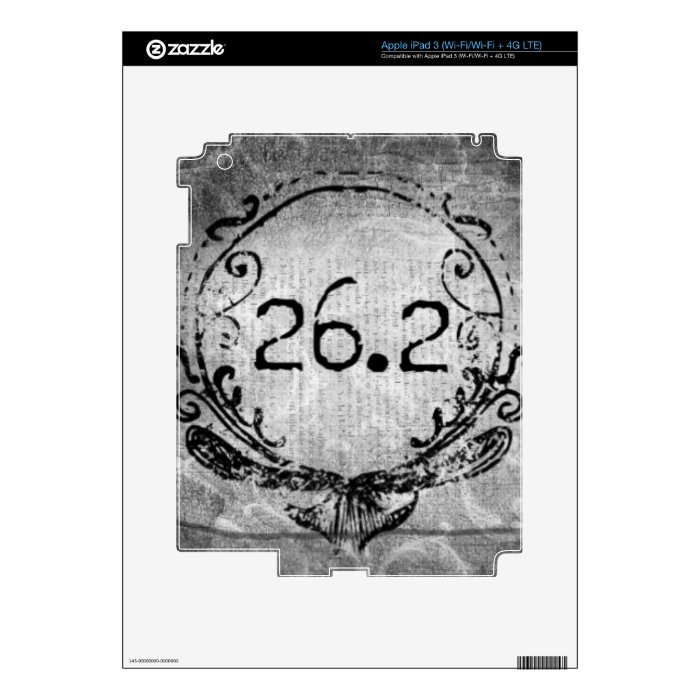 26.2 Crest by Vetro Designs Skin For iPad 3