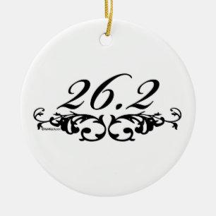26.2 Floral Ceramic Ornament