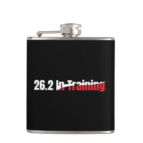 262 in Training Abstract Marathon Running Flask