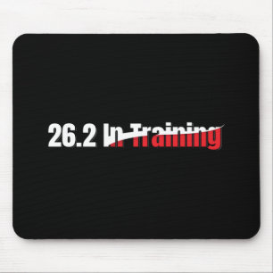 26.2 in Training Artistic Marathon Running Mouse Pad