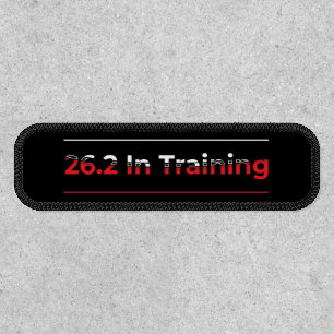 26.2 in Training Full Marathon Race -Running Patch