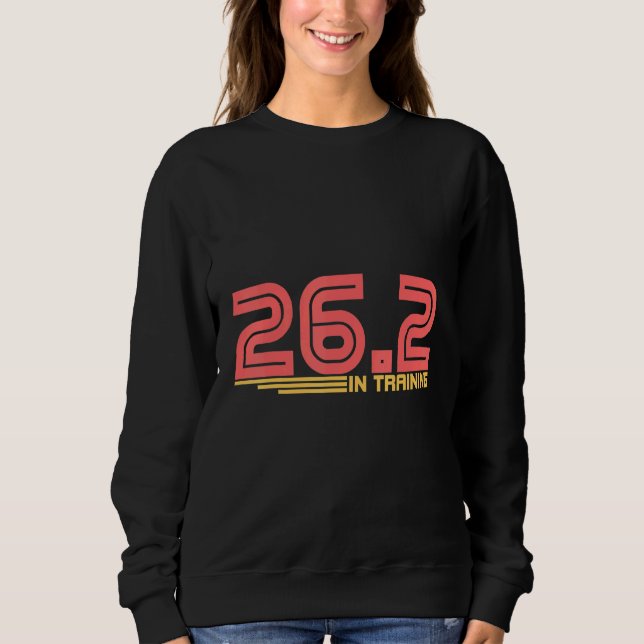 26 2 In Training Marathon Running Sweatshirt (Front)