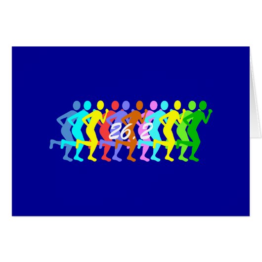 26.2 marathon cards (Front Horizontal)